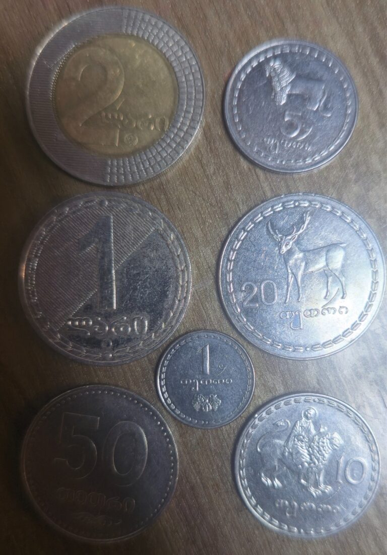 Read more about the article coins Georgia 7pcs