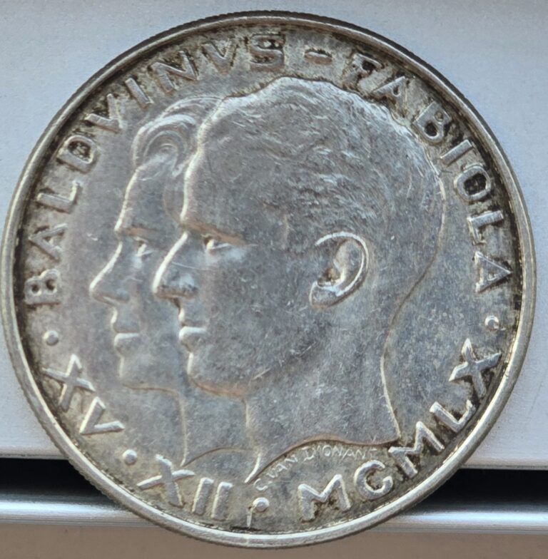 Read more about the article Belgium 1960 50 Francs Silver Coin