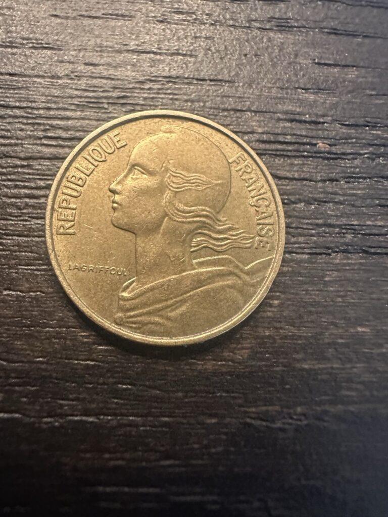 Read more about the article 1963 France 10 Centimes Coin  KM929