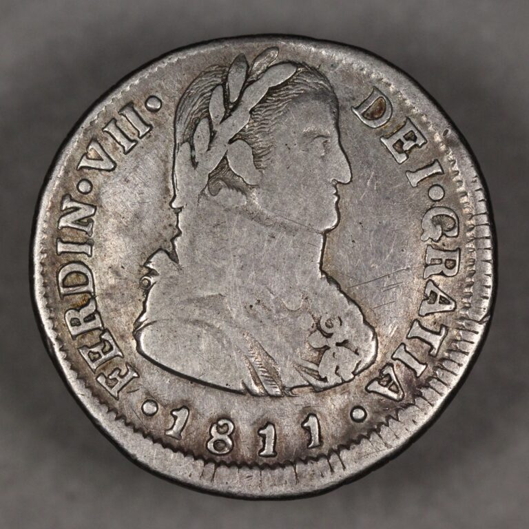 Read more about the article 1811 FJ Chile Silver 2 Reales