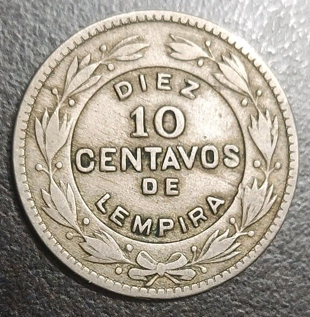 Read more about the article 1932 HONDURAS 10 CENTAVOS de LEMPIRA OLD VINTAGE COIN KM 76.1