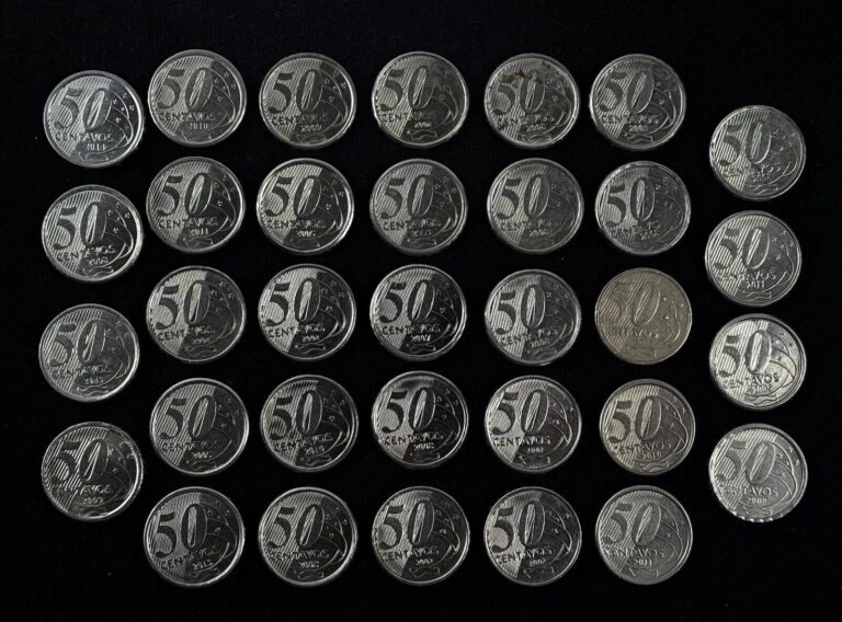 Read more about the article Brazil Coin LOT * 2002-2014 ** Brazilian 50 CENTAVOS Coins BULK LOT