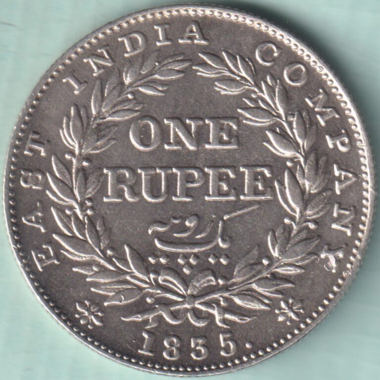 Read more about the article BRITISH INDIA 1835 WILLIAM IIII ONE RUPEE RARE SILVER COIN IN TOP GRADE