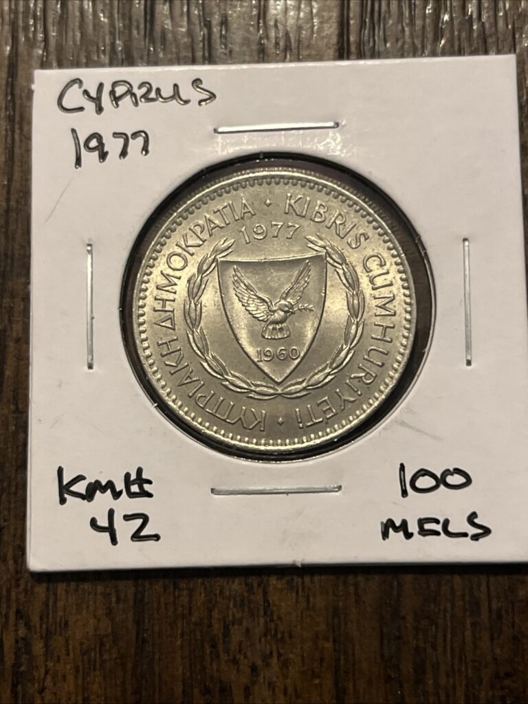 Read more about the article 1977 CYPRUS 100 MILS RAM NICE COIN US SELLER COMBINED SHIPPING