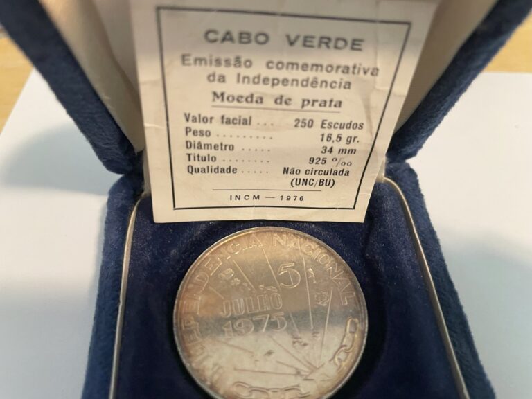 Read more about the article Cape Verde  Cabo Verde  1976 250 Escudos  Silver Coin