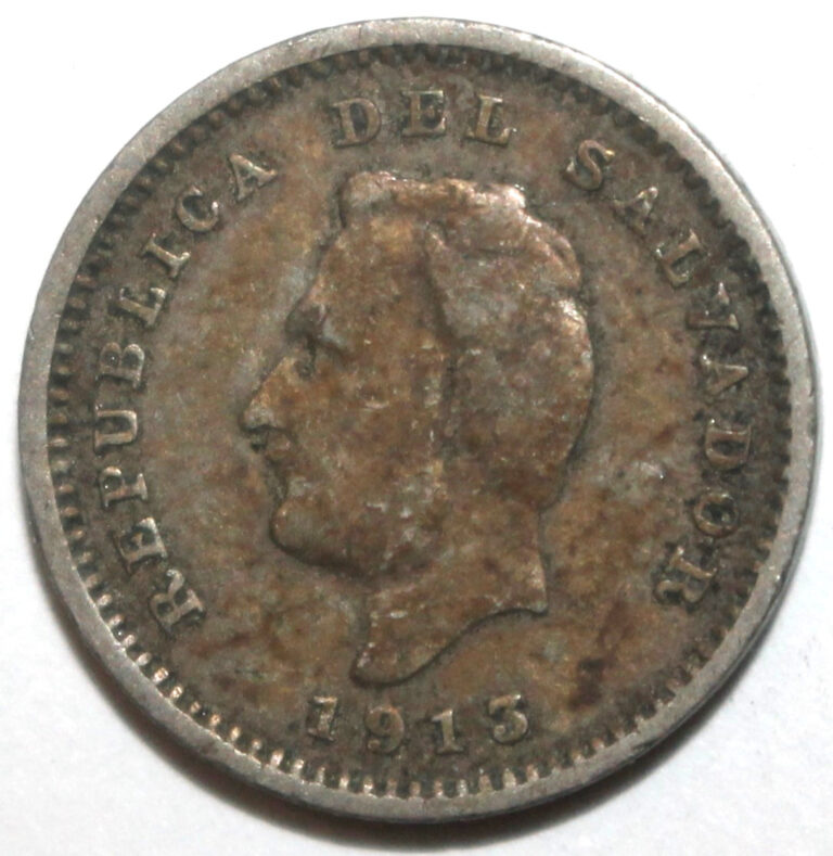 Read more about the article El Salvador 1 Centavo Coin 1913 H KM# 106 One