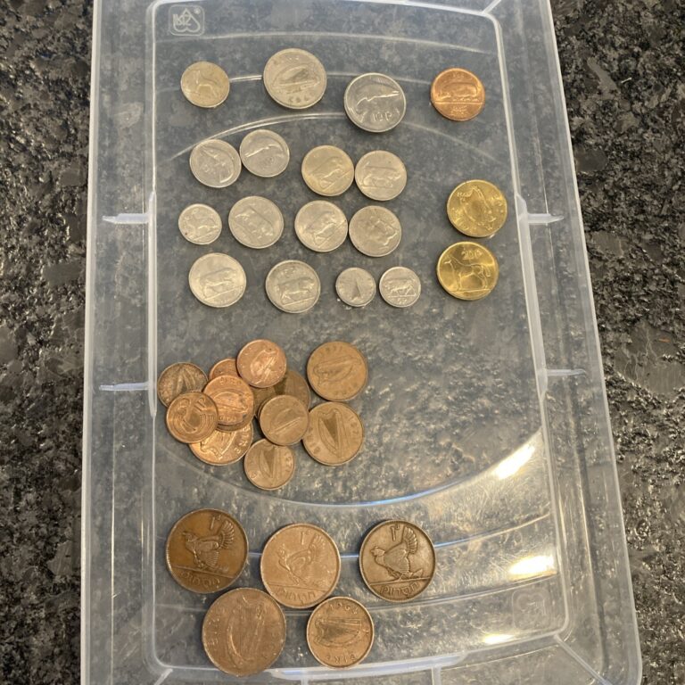 Read more about the article A Lot Of Irish Coins: See Pictures. All Included. Lotid70