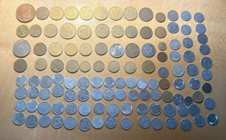 Read more about the article Mixed lot of Circulated Coins from Costa Rica And A Few Other Countries Money