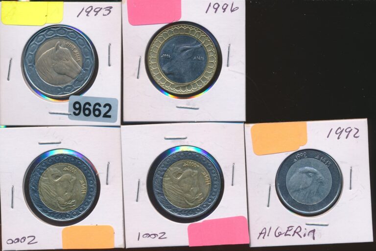 Read more about the article ANGOLA – 1992 UP – BI-METALLIC WILDLIKE COINS – 5 PRETTY COINS – #9662