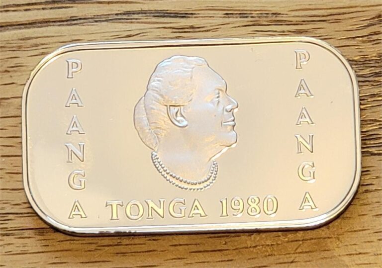 Read more about the article 1980 Tonga 1 Pa’Anga Silver Proof Coin