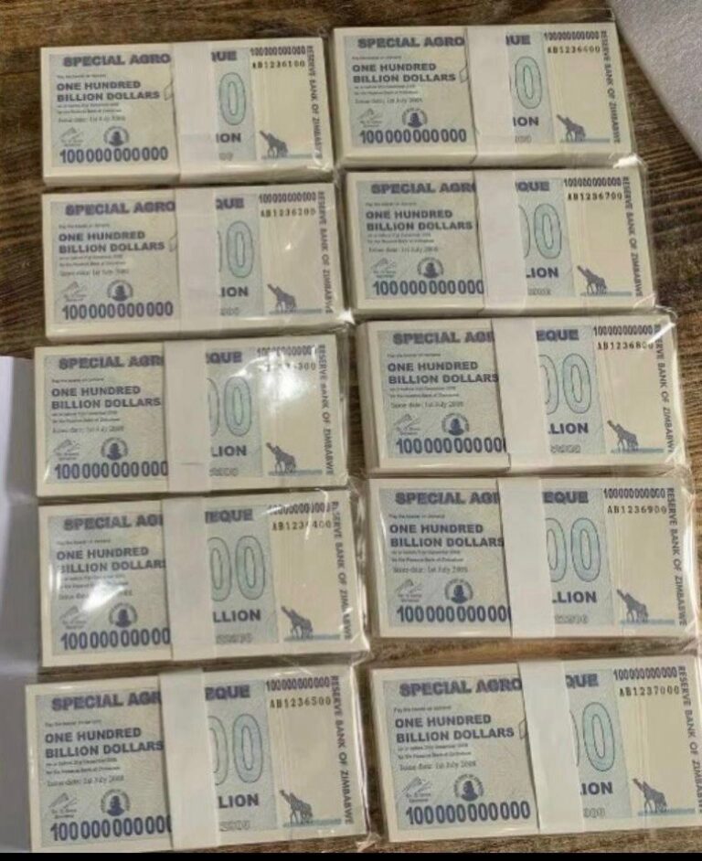 Read more about the article NEW UNC 10 Zimbabwe 100 Billion Dollars Special Agro-Cheque  2008  P-64z