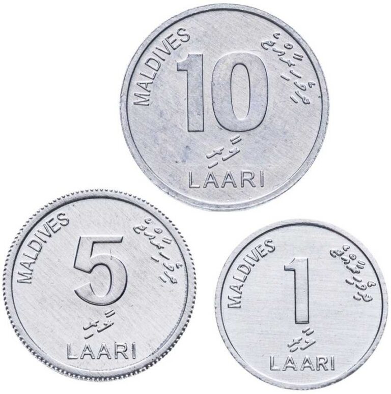 Read more about the article Maldives. Coins set #4 (3 coins. aUnc-Unc) 2012