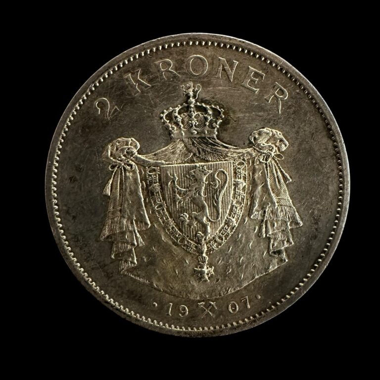 Read more about the article Norway 2 Kroner 1907 Silver Coin – Independence – Bargain Cleaned