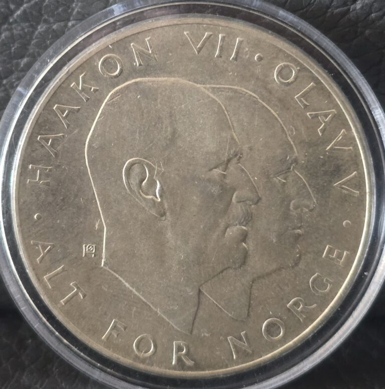 Read more about the article Norway 25 Kroner  1970  25th Anniversary of Liberation  Silver Coin