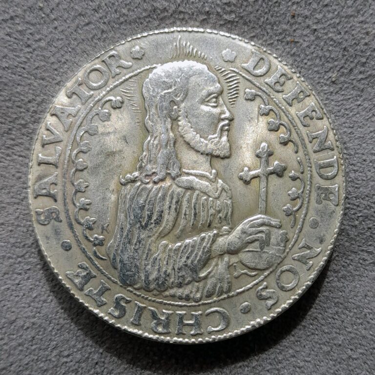 Read more about the article 1 Thaler 1577 Danzig Siege coinage Polish States Coin Kop# 7399