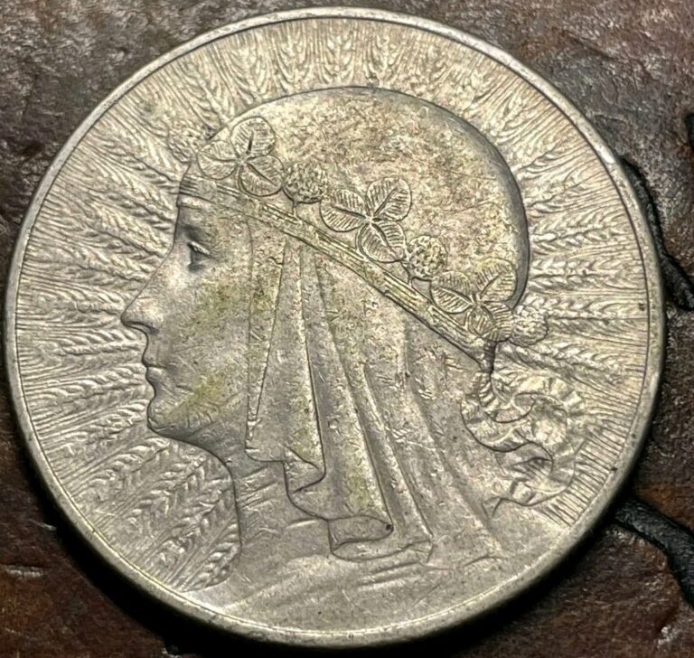 Read more about the article 10 Zlotych 1932  Queen Jadwiga  Warsaw Mint Historic Poland 🇵🇱 Silver Coin 🪙