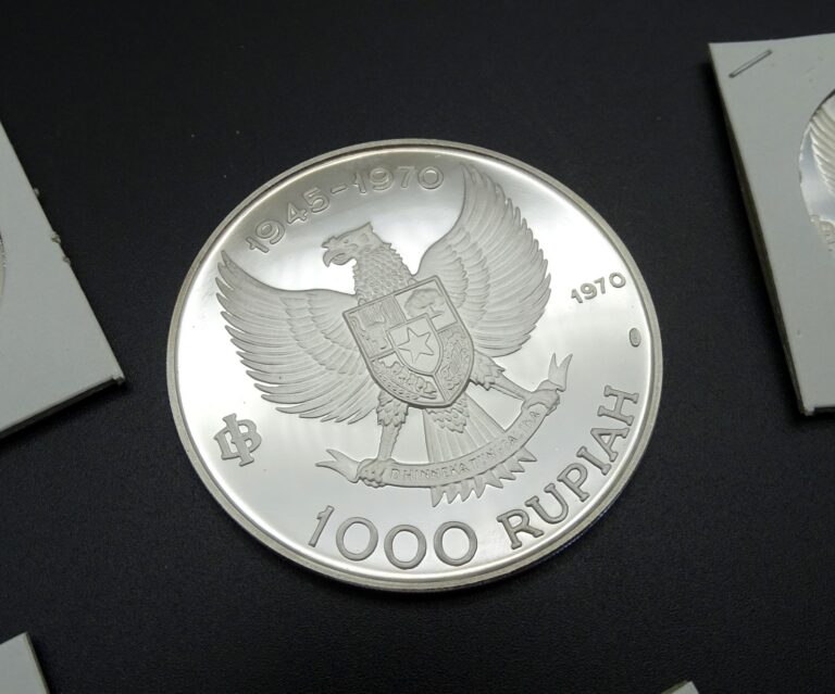 Read more about the article Indonesia 200 250 500 750 1000 Rupiah Set 1970 Silver Encapsulated Coins Coins
