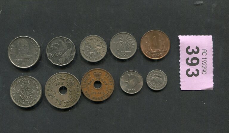 Read more about the article Set of  10   coins of    Nigeria
