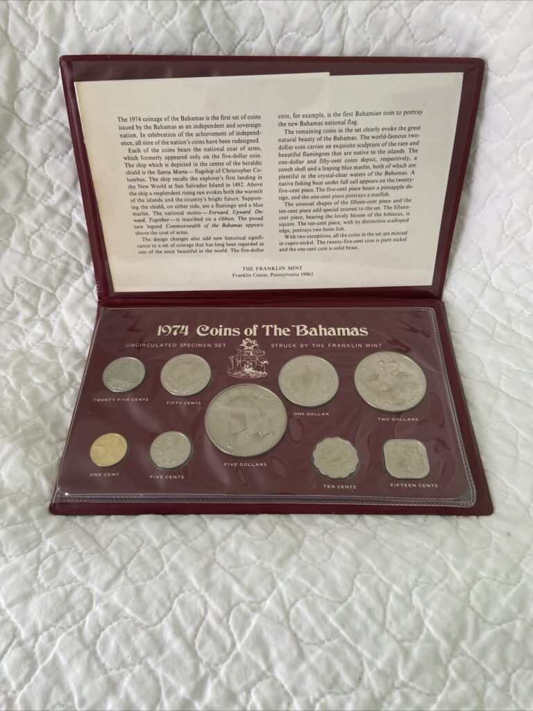 Read more about the article 1974 Coins of The Bahamas Collector Set