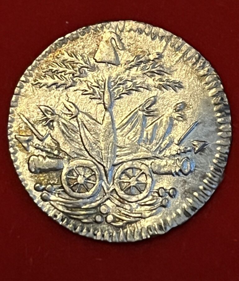 Read more about the article 1816 25 Centimes Haiti Silver Coin Rare