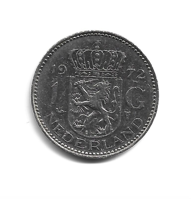 Read more about the article World Coins – Netherlands 1 Gulden 1972 Coin KM# 184a