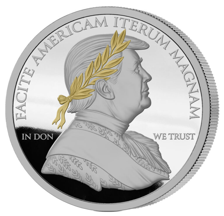 Read more about the article 2025 Liberia Trump Caesar Proof 1 oz Silver Coin – 999 Mintage