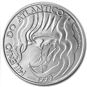 Read more about the article 1999 Portugal Silver 1000 Escudos BU