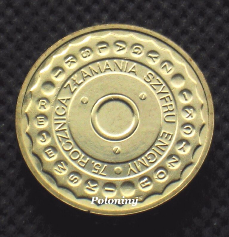 Read more about the article COIN OF POLAND – 75th ANNIVERSARY OF BREAKING ENIGMA CODES WORLD WAR II (MINT)