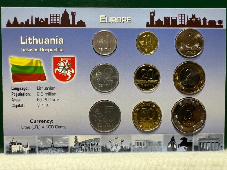 Read more about the article Littleton World Coin Set – Lithuania 9 coins
