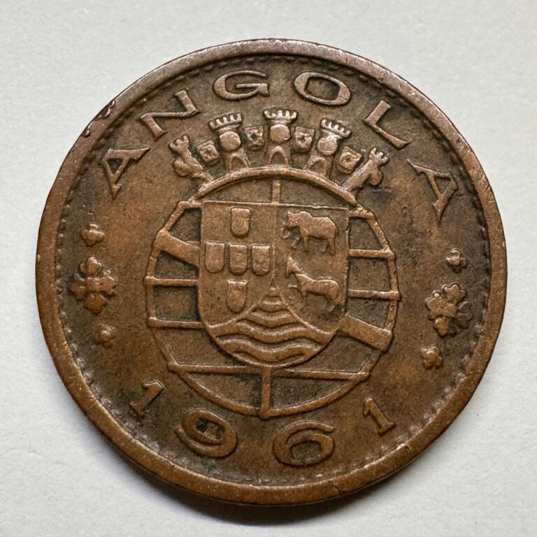 Read more about the article 1961 Angola 50 Centavos – Coin #C-042