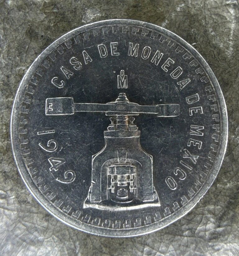 Read more about the article 1949 Mexico .925 Silver Casa de Moneda Onza – First Year of Series – Low Mintage