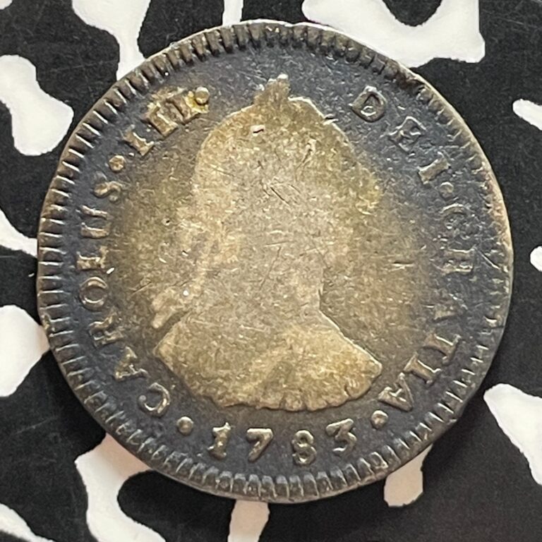 Read more about the article 1783-LIMAE MI Peru 1 Real Lot#T5336 Silver!