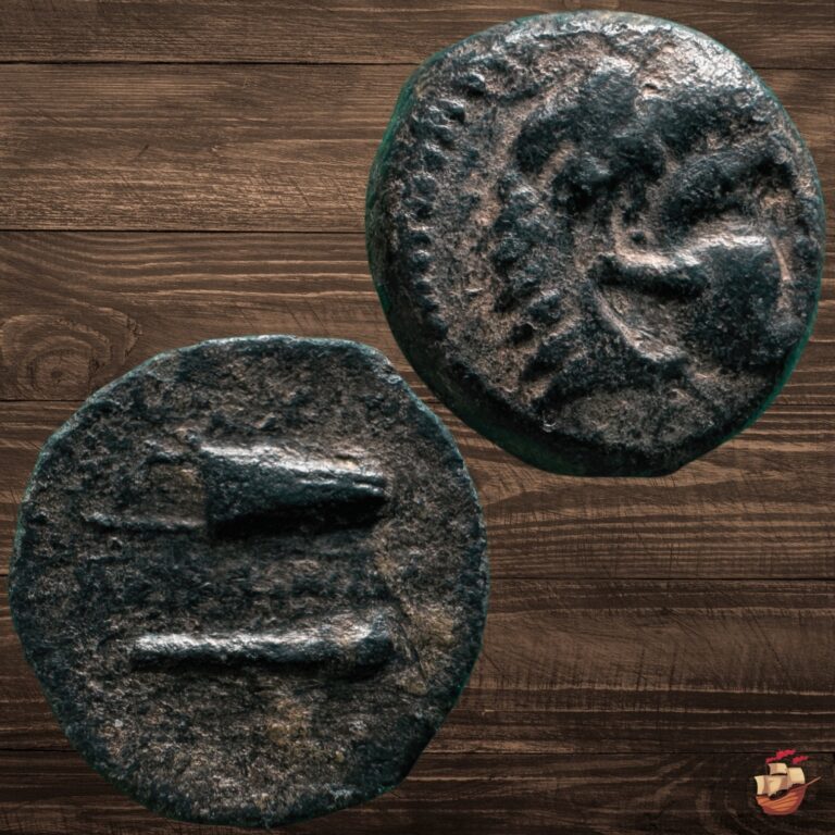 Read more about the article Ancient Greek Coin – Macedon Macedonia – Alexander the Great (336-323 BC) #t756
