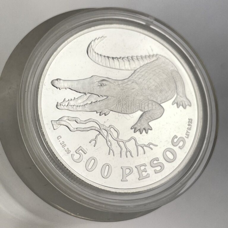 Read more about the article Colombia 1978 Proof Silver 500 Pesos Coin