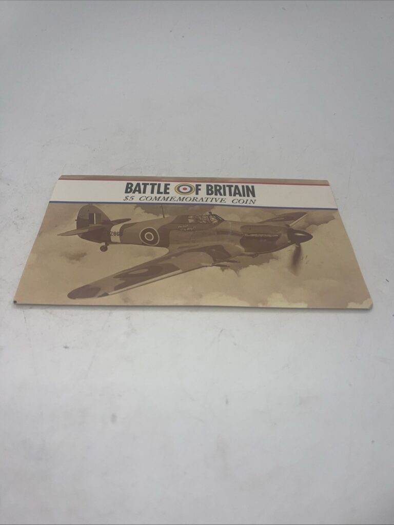 Read more about the article 1990 Marshall Islands Battle Of Britain $5 Commemorative Coin
