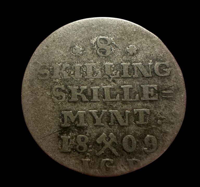 Read more about the article Norway 8 Skilling 1809 Silver Coin – Bargain