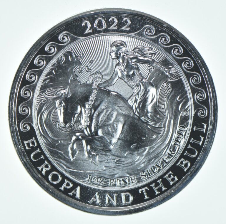 Read more about the article 2022 Malta 1 50 Euro 1 Oz Silver Europa And The Bull