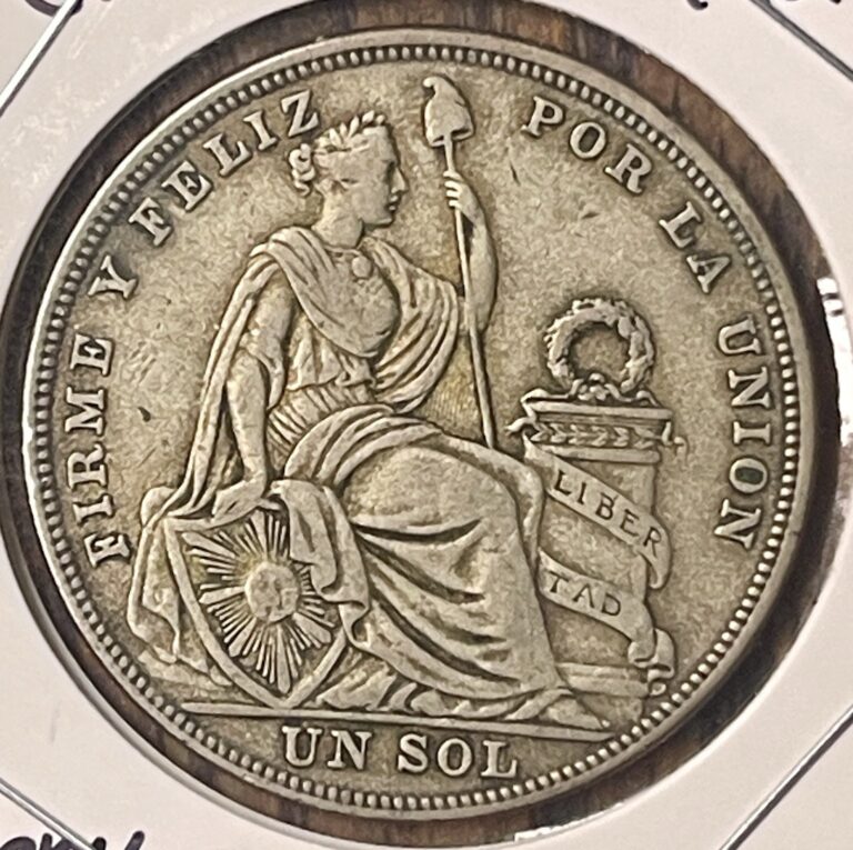 Read more about the article 1924 – Peru Un Sol – .500 Silver Coin