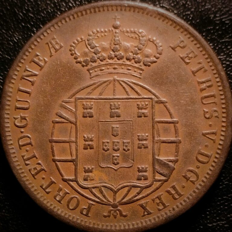 Read more about the article Angola 1860 – 1 Macuta – KM#59