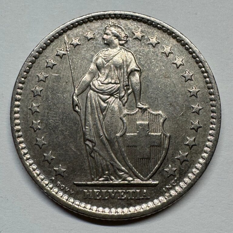 Read more about the article 1981 Switzerland 2 Francs – Coin #C-029