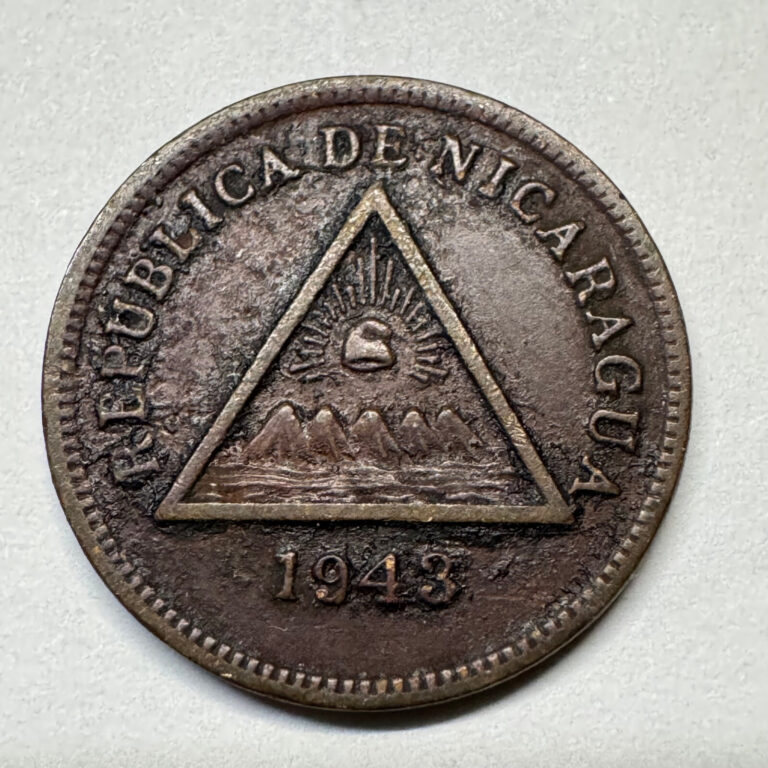 Read more about the article 1943 Nicaragua 1 Centavo – Coin #C-002
