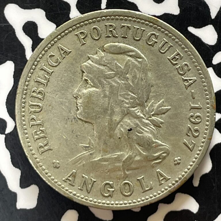 Read more about the article 1927 Angola 50 Centavos Lot#T5113
