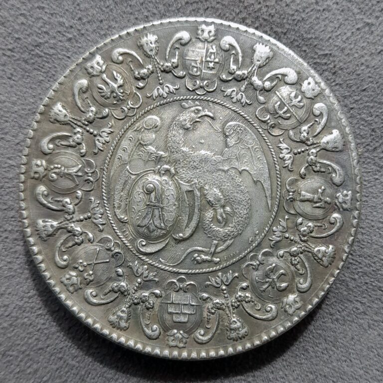 Read more about the article 2 Thalers 1710 City of Basel Swiss Cantons Switzerland Coin KM# 130