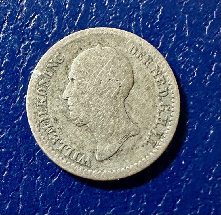 Read more about the article Beautiful 1849 Netherlands 10 Cent Coin KM 75