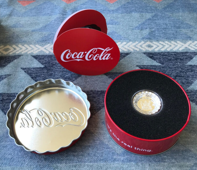 Read more about the article 2018 Fiji Coca-Cola Bottle Cap Proof-Like Silver $1 Coin in OGP with COA