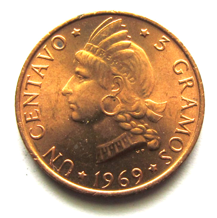 Read more about the article Dominican Republic 1969 1 Centavo UNCirculated Coin KM#32