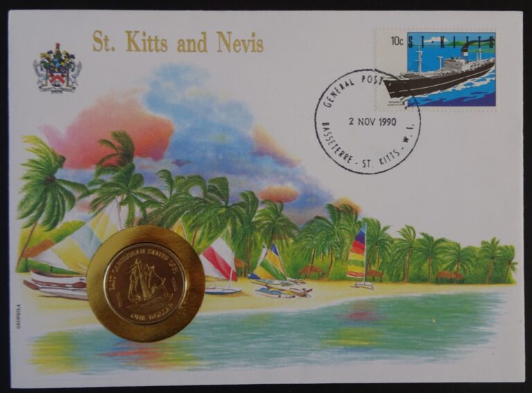Read more about the article 1990 St Kitts and Nevis PNC Coin Cover