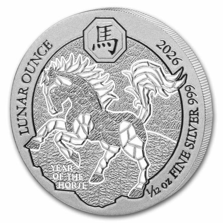 Read more about the article 2026 Rwanda 1/12 oz Silver Lunar Year of the Horse BU