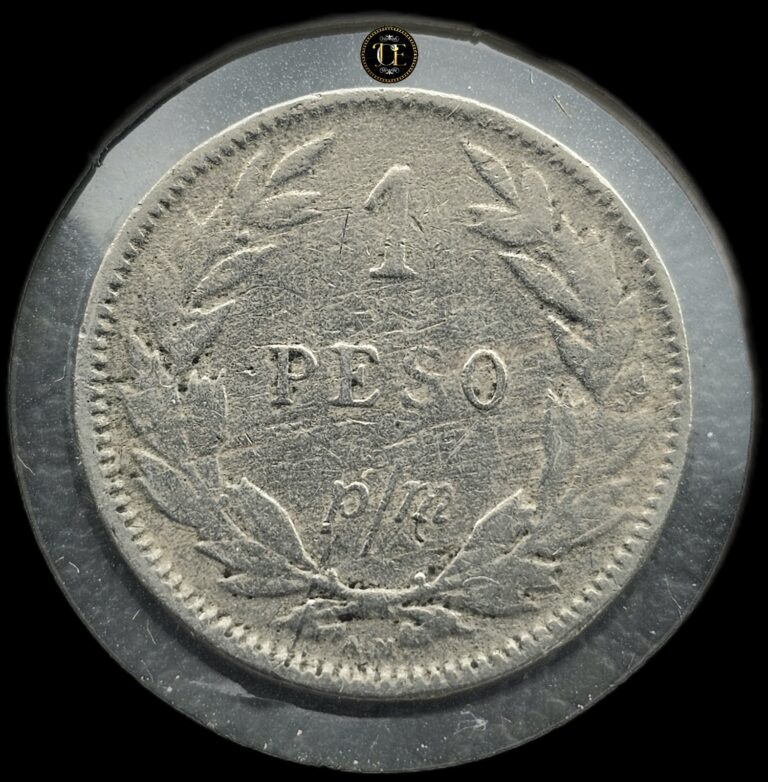Read more about the article 1913 – 1 Peso p/m COLOMBIA CuNi Coin  Excellent Mint  Good Year ¡NICE CONDITION!