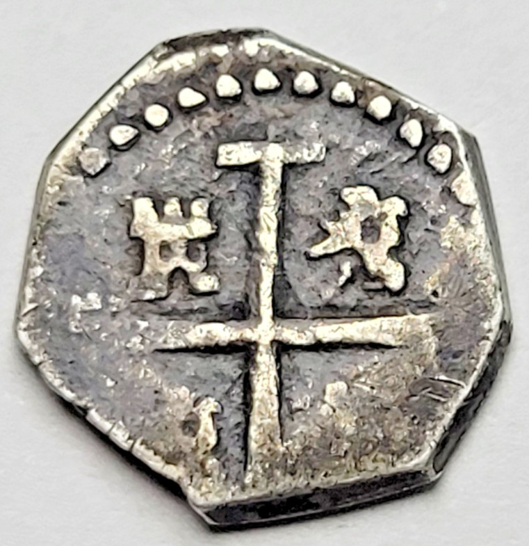 Read more about the article 1600s Spanish Colonial 1/2 Reales COB!